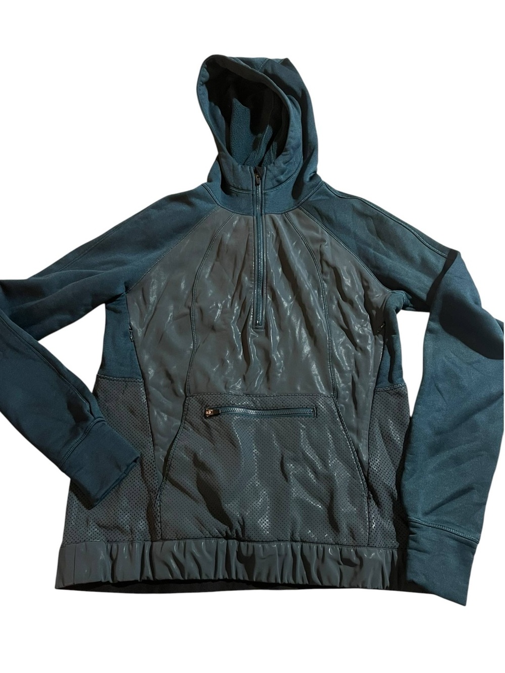 Lululemon Athletica Pullover Sz 8 Blue (20)